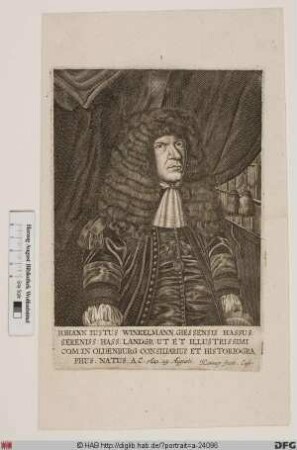 Bildnis Johann Justus Winckelmann