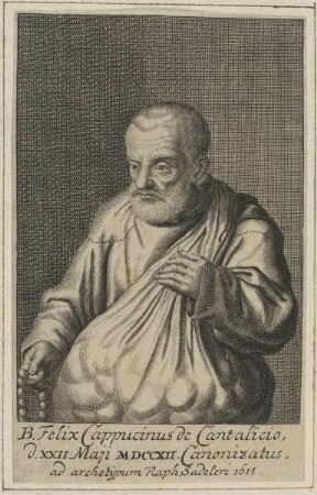 Bildnis des Felix Cappucinus de Cantalicio