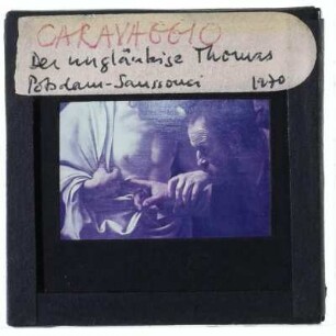 Caravaggio, Der ungläubige Thomas