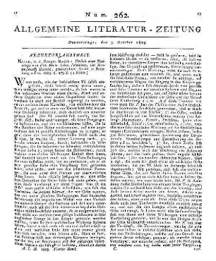 Paldamus, V. H. L.: Versuch einer Toxicologie. Halle: Renger 1803