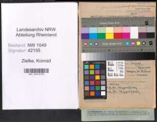 Entnazifizierung Konrad Zielke , geb. 22.12.1900 (Kaufmann)