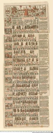 Kalender vffs M.D.LXXIIII. Jar