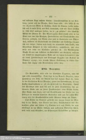 XVII. Reinlichkeit