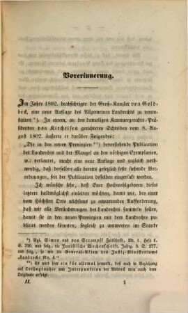 Beiträge zur Kenntniß der Motive der preußischen Gesetzgebung, 2