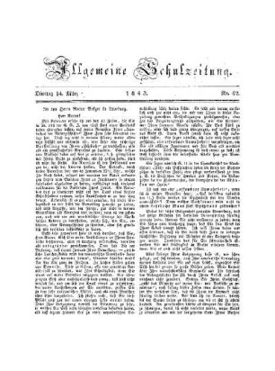 An Herrn Rector Volger in Lüneburg