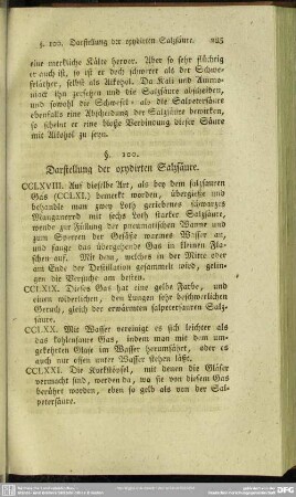 §. 100. Darstellung der oxydirten Salzsäure