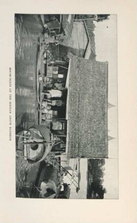 House-boats on the Meinam above Bangkok