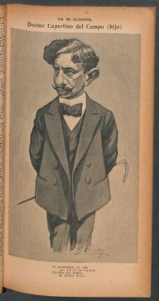 Doctor Cupertino del Campo (hijo) - [Caricatura] : De mi Guignol