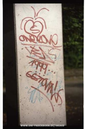 {HERZ} S | oNE LOVe VED! | 1999 | unleserlich