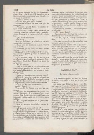 Capítulo XLIV. - La carta y la respuesta.
