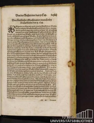 Von künstlicher Machination mancherley Wasserkünsten/das IX. Cap.