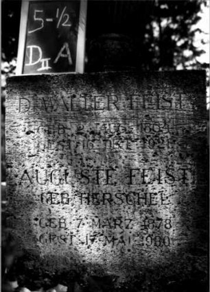 Grabstein D II A/5/1/2 (Detailaufnahme)