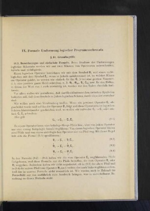 § 46. Grundbegriffe