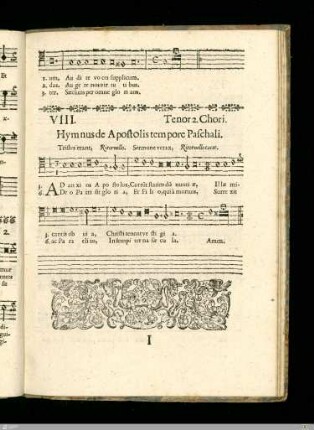 Hymnus de Apostolis tempore Paschali.