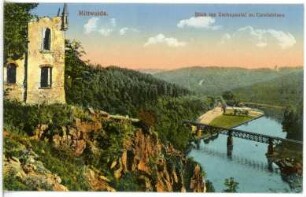 Mittweida. Blick ins Zschopautal