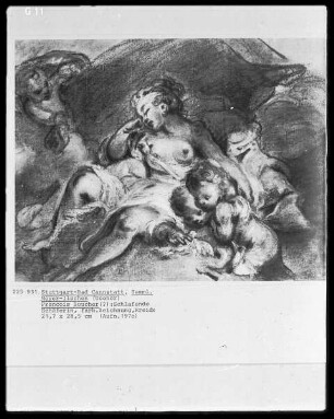 Schlafende Venus, Folio recto — Venus und Amor?, Folio verso