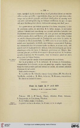 Séance du Comité du 1ᵉʳ avril 1878