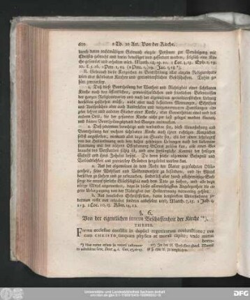 §. 6. Von der eigentlichen innern Beschaffenheit der Kirche.