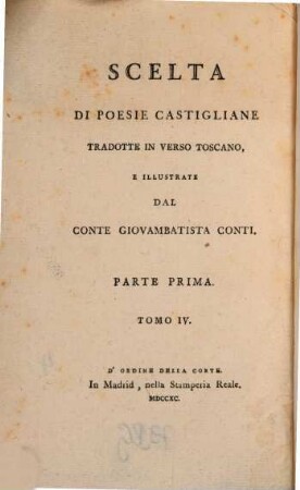 Colecciòn de poesias castellanas, T. 4