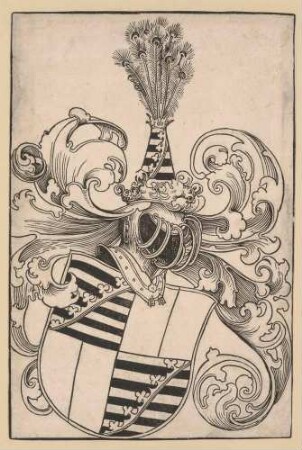 Wappen Johanns IV., Herzog von Sachsen-Lauenburg, Bischof von Hildesheim oder seines Bruders Erich