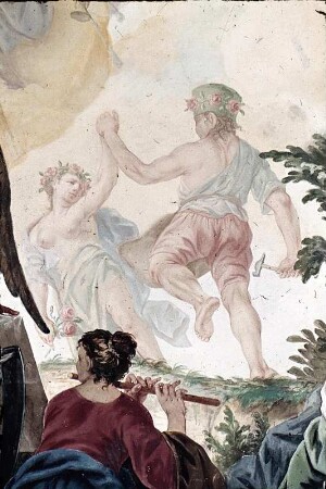 Göttermahl und die Rast der Diana