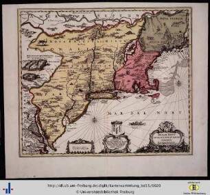 Belgii Novi, Angliae Novae et partis Virginiae.