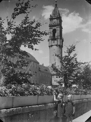 Bautzen. Blick auf den Reichenturm