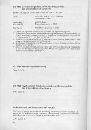 Zentrale Studienberatung