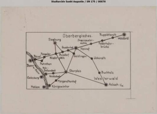 Streckennetz Kraftverkehr