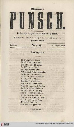 Nro. 6 (8. Februar 1852)