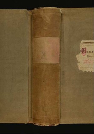 Grundbuch Band 10 mit Personenregister