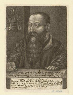 Erasmus Ebner; geb. 1511 in Nürnberg; gest. 1577 in Helmstadt