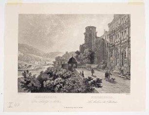 Altan des Heidelberger Schlosses