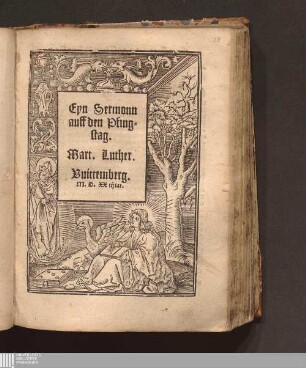 Eyn Sermonn auff den Pfingstag