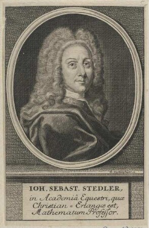 Bildnis des Johann Sebastian Stedler