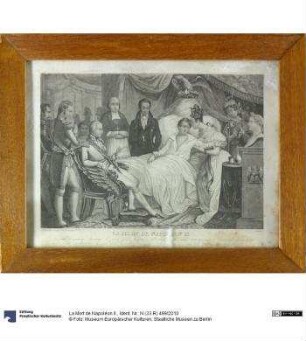 La Mort de Napoléon II.