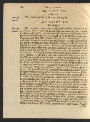 Ad Caput XIV. Dinckelspula.