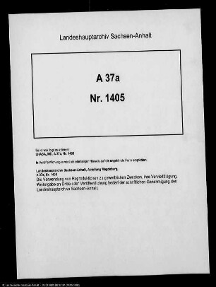 Steuerrückstand des Regierungsrates von Kaisenberg ("Kaysenberg") zu Heiligenstadt