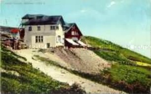 Ansicht des "Hotels Großer Belchen" in den Vogesen