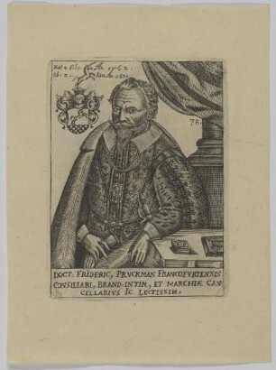 Bildnis des Fridericvs Prvckman