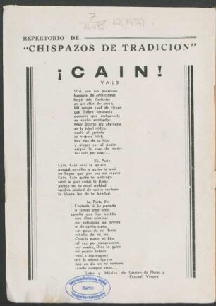 ¡Cain!