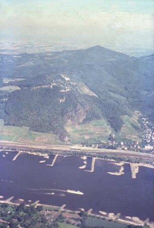 Rhein vor dem Ausbau 1962 bei Rhön