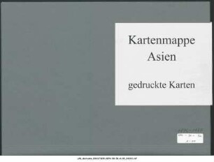Armenien, Kurdistan, Mesopotamien, Irak-Arabien : 1876-1887 : Kartensammlung