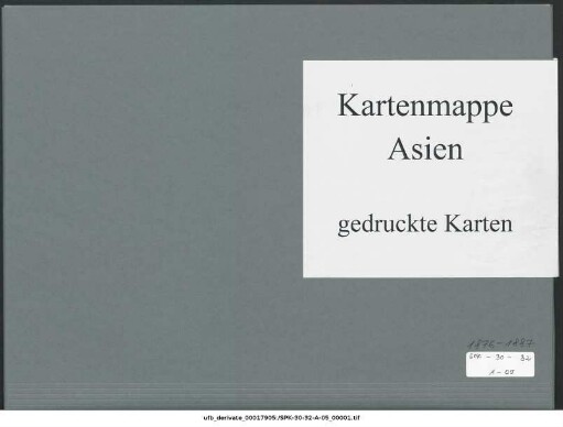 Armenien, Kurdistan, Mesopotamien, Irak-Arabien : 1876-1887 : Kartensammlung