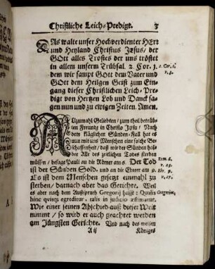 Eingang zu Erklärung; Abhandelung.