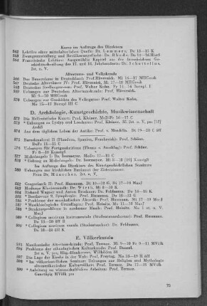 D. Archäologie, Kunstgeschichte, Musikgeschichte