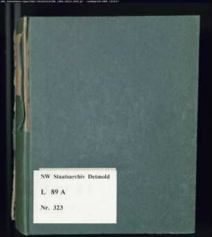 Gogerichtsregister Amt Varenholz
