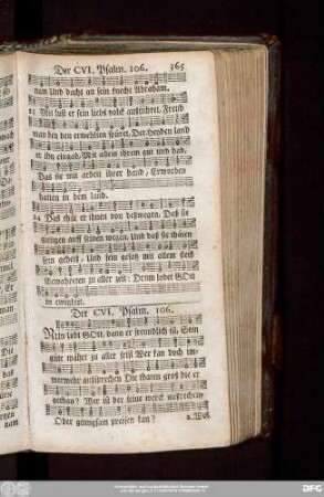 Der CVI. Psalm. 106.