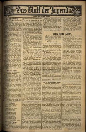 Zweite Ausgabe vom Mittwoch, den 26. März 1930.
