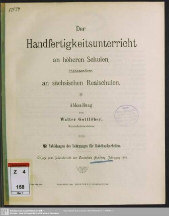 22.1894/95,Beil.: Jahresbericht der Realschule mit Progymnasium zu Stollberg i. Erzgeb. : über das Schuljahr ...
